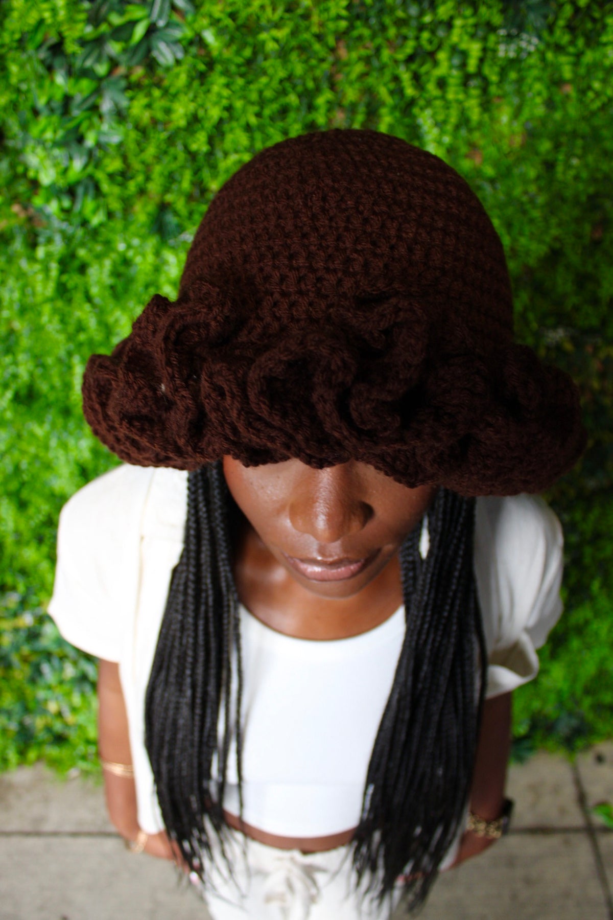 Chocolate Drip Ruffle