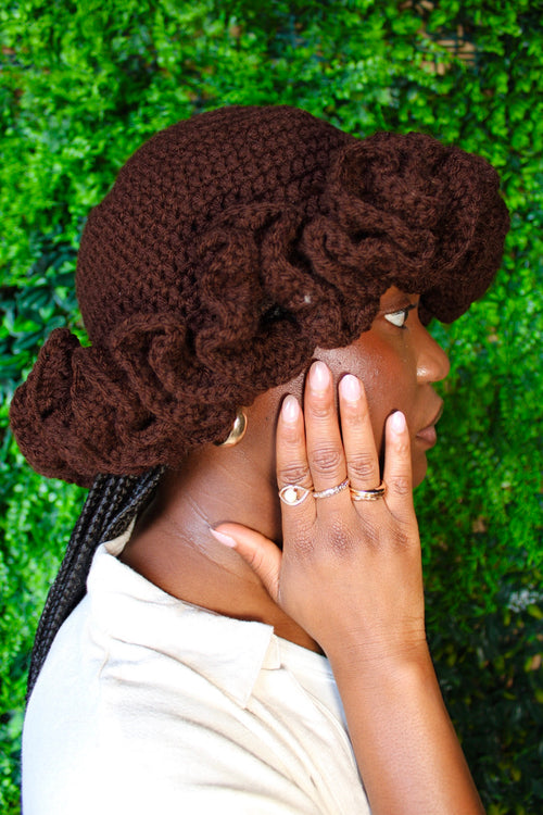 Chocolate Drip Ruffle